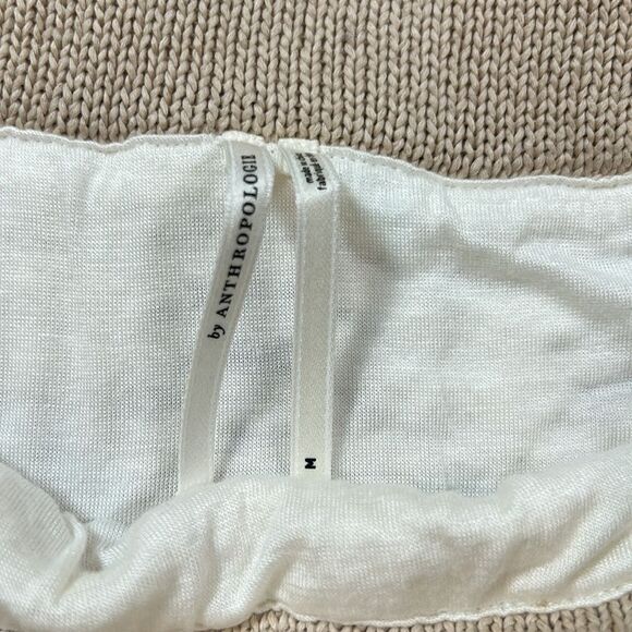 Beautiful ANTHROPOLOGIE crochet knit sweater skirt size medium - Picture 5 of 8